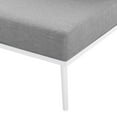 thumbnail image 5 of Modway Stance 3-Piece Modern Fabric/Aluminum Outdoor Set in Gray, 5 of 10