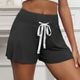 thumbnail image 4 of Chbgutlmr Women Pajama Shorts Comfy Lounge Bottom High Rise Drawstring Sleepwear Shorts Casual Comfy Summer Shorts, 4 of 7