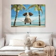 thumbnail image 2 of Elephant Stock Wooden Tropical Elephant Wall Art - Horizontal Canvas Wall Art - Living Room Wall Decor - Humor Canvas - Brown And Gray Decor - 48" x 32", 2 of 8