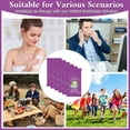 thumbnail image 4 of 300 Pack  Wipes Individually Wrapped(8" x 9.5"),Shower Wipes for Adults Bathing No Rinse,Personal Cleansing Wipes for Travel Gym,Bulk Deodorant for Homeless, 4 of 6