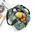 thumbnail image 5 of Yiaed Lemon and Leaves Print Insulated Lunch Bag Reusable Cute Tote Lunch Box, Leakproof Cooler Lunch Bags for Work Office Travel School Picnic, 5 of 5