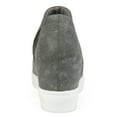 thumbnail image 4 of Journee Womens Cardi Round Toe Slip On Wedge Sneakers, Widths Available, 4 of 10