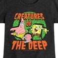 thumbnail image 3 of SpongeBob SquarePants - Creatures Of The Deep - Toddler And Youth Girls Short Sleeve Graphic T-Shirt, 3 of 6