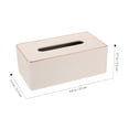 thumbnail image 4 of Tissue Box Cover Office Tissue Box Living Room Tissue Box Rectangular Napkin Holder, 4 of 9