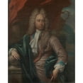 thumbnail image 2 of Philip van Dijk 15x18 Gold Ornate Wood Frame and Double Matted Museum Art Print Titled - Portrait of Caspar Adriaen Parduyn (1685-1735), Bailiff of Middelburg (1705 - 1753), 2 of 4