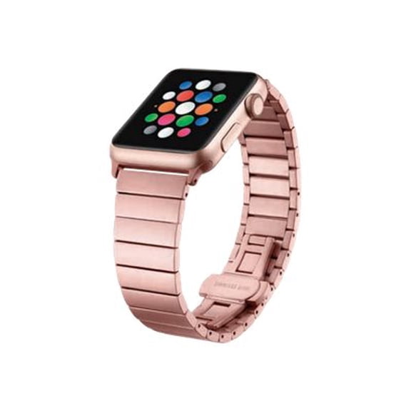 Open Box Platinum Link Band - Strap for smart watch - gold - for Apple Watch Herm��s Series 9, Series 10, Series 8, Series 9, Ultra, Ultra 2