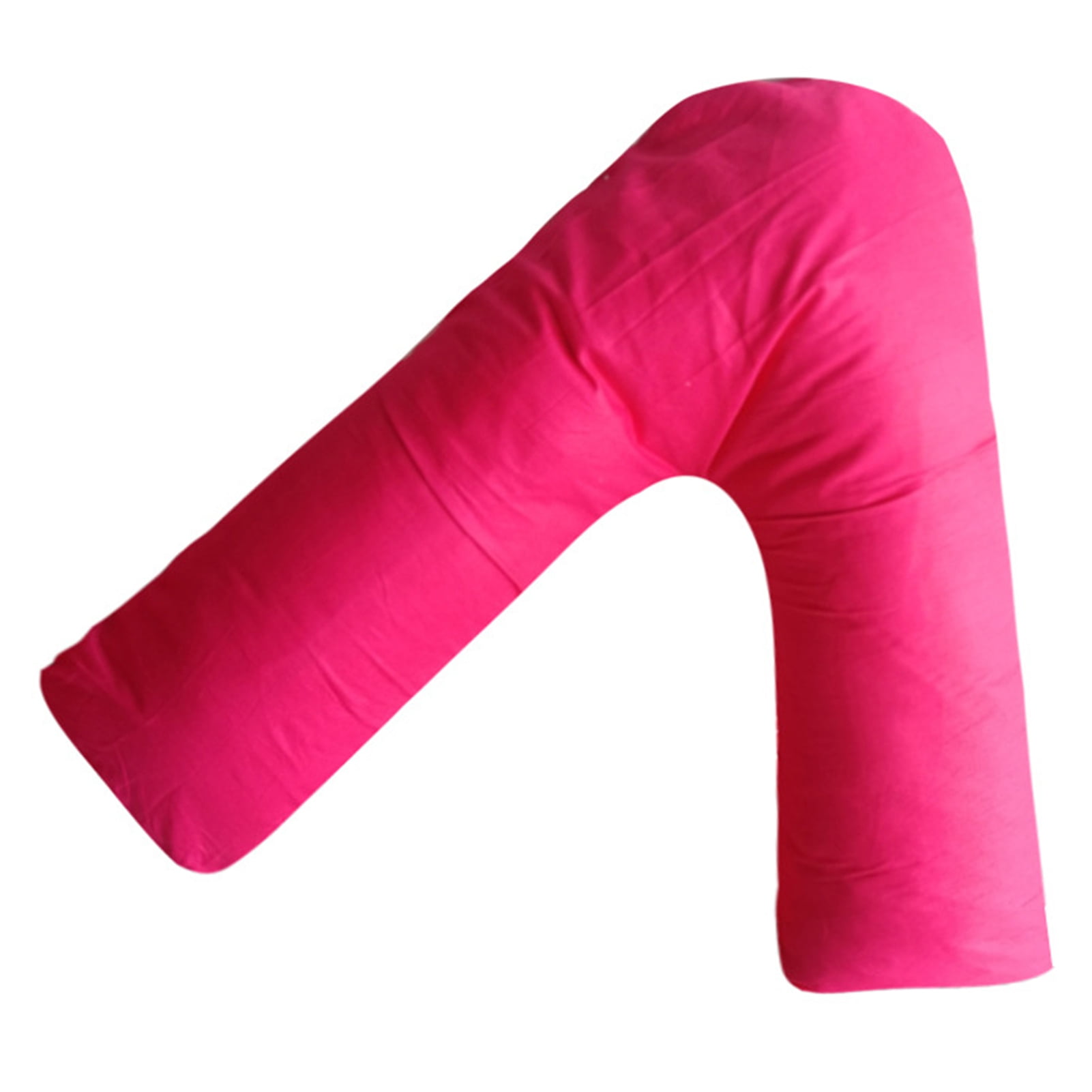 Opvise Nursing Pregnancy Pillow with Removable Cover PP Cotton Fully Filled Back Shoulder Neck Support Orthopedic V Pillow