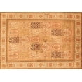 thumbnail image 1 of Ahgly Company Indoor Rectangle Persian Orange Traditional Area Rugs, 7' x 9', 1 of 1