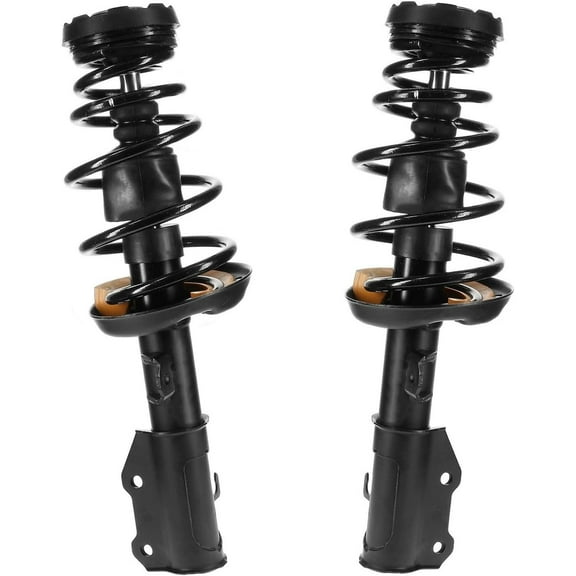 Detroit Axle - Front Struts for 2013 2014 2015 Chevrolet Malibu 2016 Malibu Limited, Complete Struts with Coil Spring Assembly Replacement