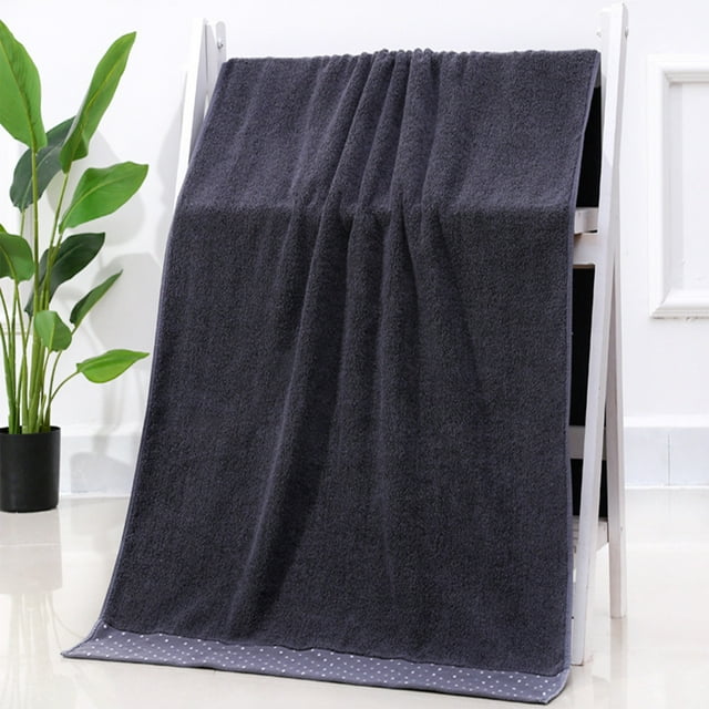 COM1950s Bath Towels Extra Large, Large Bath Towels, Hotel Bath Towels Cotton Quickdry Bath Towels Soft Extra Long Towels Thickened Absorbent Adult Bath Towels, Extra Large Bath Towels