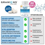 Granions Marine Collagen Pills Vanilla, Collagen + Hyaluronic Acid + Vitamin C, 180 Tablets