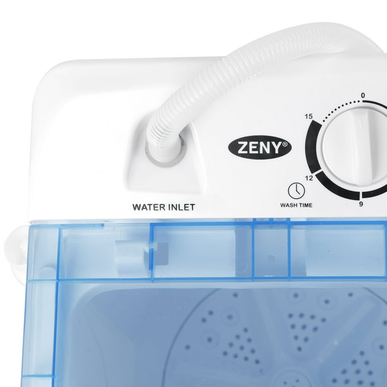 ZENY Portable Compact Mini Twin Tub Washing Machine  (Dual, 11+6.6lbs.)