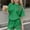 Green, variant on ATOGUTA Tween Outfits Girls Trendy Kids Short Sleeve T-Shirts and Elastic Waist Shorts Clothing Sets Hot Pink, Size 3T-15