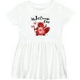 thumbnail image 3 of Inktastic My 1st Canada Day with Red and White Maple Leaves Girls Baby Dress, 3 of 5