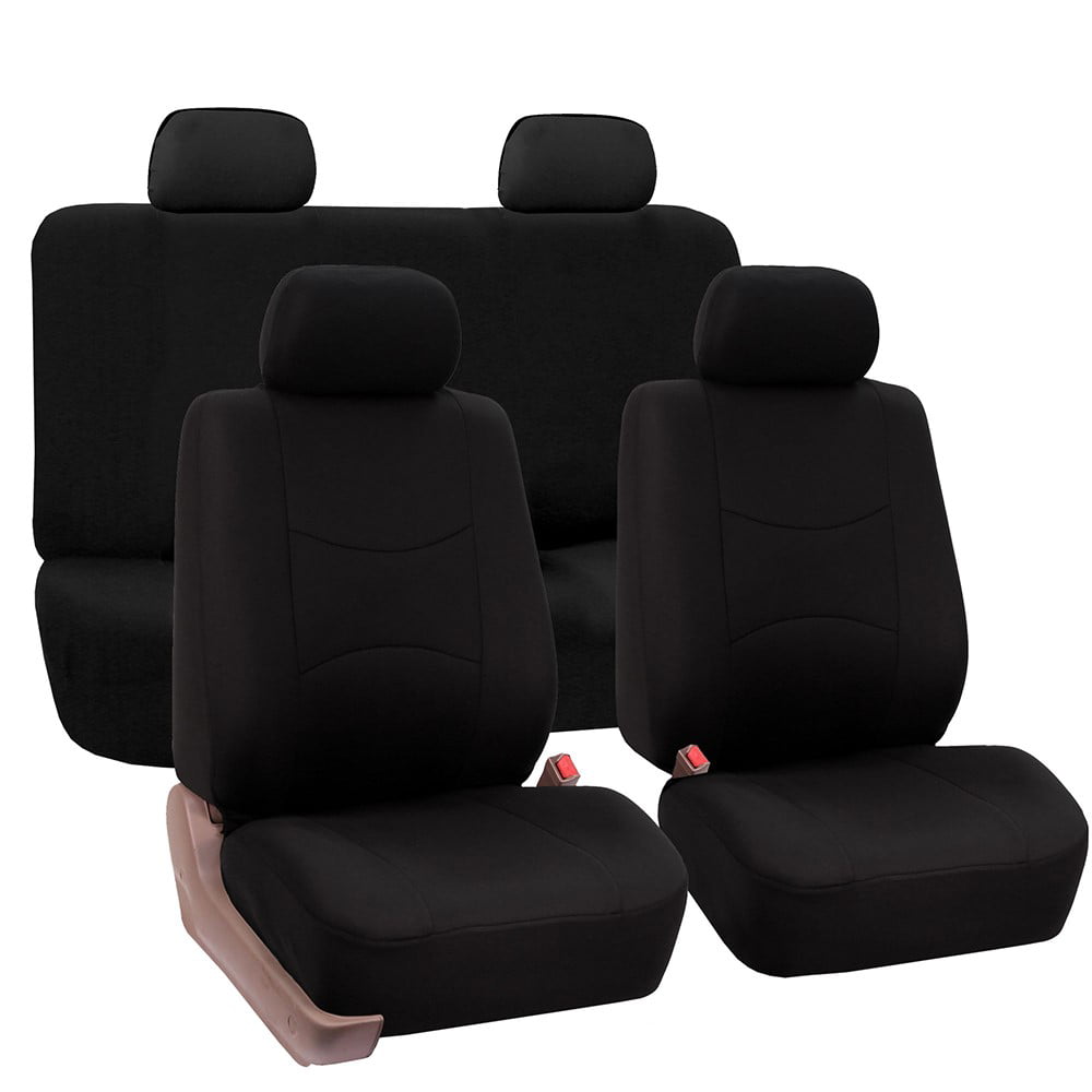 Details about   2 Tone Black Cloth Fabric Two Front Car Seat Covers for Suzuki #16001 