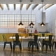 thumbnail image 3 of Juego de 2 lámparas colgantes industriales retro de hierro negro, para cocina, bar y balcón, 3 of 5