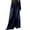 Dark Blue, variant on Womens Denim High Waisted Wide Leg Jeans Loose Button Closure Belt Loops Trousers with Pockets Trendy Casual Vacation Pants Beige