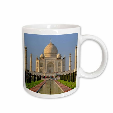 

3dRose Taj Mahal Agra India-AS10 AJE0014 - Adam Jones Ceramic Mug 11-ounce