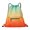 Orange-green gradien, variant on Lanola Mesh Drawstring Gym Bag – Large Breathable Sports Backpack Sack for Boxing Gloves, Shoes, Workout Gear, Lightweight Training & Travel Storage (Black)