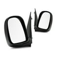 thumbnail image 3 of For GMC Savana 1500/2500/3500 Van 1996 97 98 99 00 01 2002 Door Mirror Driver and Passenger Side | Pair | Manual | Sail Mount Manual | Textured | Replacement For GM1320245, GM1321245 | 15768763, 3 of 8