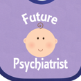 thumbnail image 4 of Inktastic Future Psychiatrist Occupation Boys or Girls Baby Bib, 4 of 4
