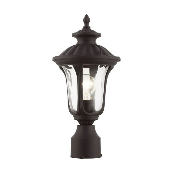 Livex Lighting Oxford Outdoor Post Head in Bronze