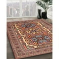 thumbnail image 2 of Ahgly Company Indoor Rectangle Traditional Saffron Red Persian Area Rugs, 2' x 3', 2 of 6