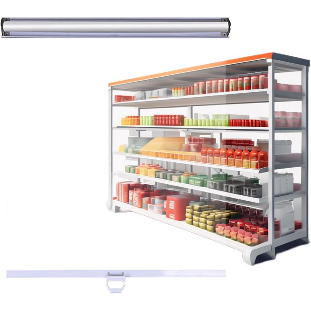 Porous Roller Shades for Refrigerator Roller Blinds Transparent Roll Up Blinds Vegetables Food Preservation Roller Shades PVC Plastic Roller Curtain(W59X59in)