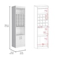 thumbnail image 4 of Modoc Bar Cabinet - White, 4 of 7