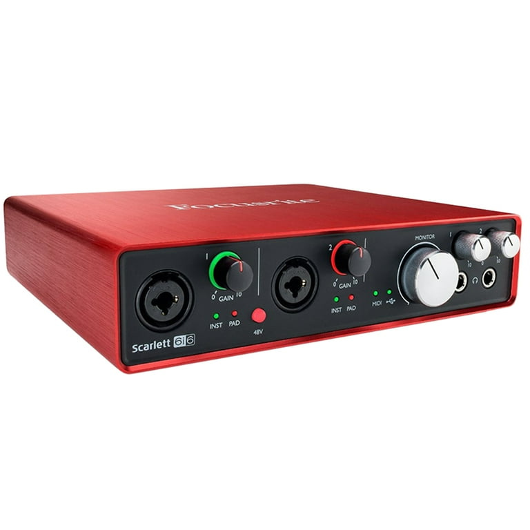 echoplexep4★Focusrite scarlett 6i6 Focusrite Scarlett 6i6 Gen2 - 24/96 6 In, 6 Out USB Audio