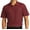 Burgundy, variant on Mens Easy-Care Stain-Resistant Short Sleeve Polo Shirt, Extra-Small Purple