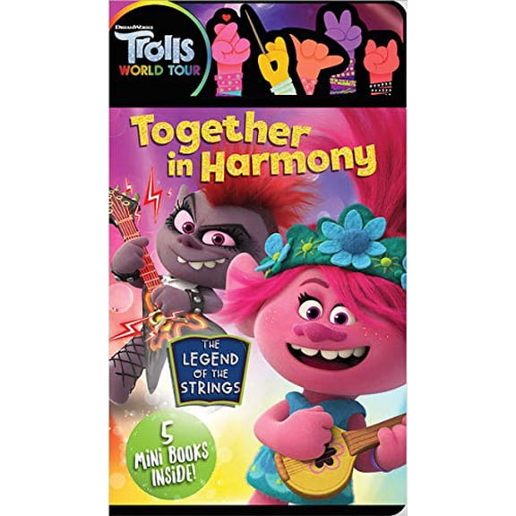 Pre-Owned DreamWorks Trolls World Tour: Together in Harmony (Hardcover) by Nancy Parent