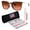 Matte Grenache Frame | Prizm Brown Gradient Lens, variant on Sielo SQ 0OO9480 Sunglasses Matte Crystal Black Frame with Prizm Deep Water Polarized Lenses, Official Eyewear Kit