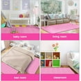 thumbnail image 4 of 16 Pcs Foam Floor Baby Tiles 11.81 x 11.81 inches Foam Floor Mats Play Mats Bulk with Borders Interlocking for Kids Baby Playroom Nursery Gym（Light Pink）, 4 of 6