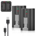 thumbnail image 1 of Batería de repuesto de 6040 mAh y 3,65 V con cargador para Ring Doorbell, 1 of 6