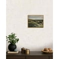 thumbnail image 4 of Drsoum Landscape Wall Art Vintage Classical Village Painting 11x14in Grassland Village Farmhouse Prints Room Decor - Natural Framed, 4 of 7