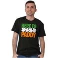 thumbnail image 4 of St Patricks Day Here to Paddy Pun Men's Graphic T Shirt Tees Brisco Brands L, 4 of 5