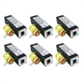 thumbnail image 1 of 6X POE 1000M Network Protector POE 1000M Monitor Camera Surge Protector RJ45 Gigabit Ethernet Protection Device Arrester,6 x POE Network Lightning-Surge Protection Device, 1 of 6