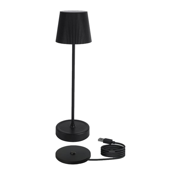 Lámpara de mesa LED portátil con control táctil y regulación continua