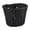 Black, variant on Handwoven Waterproof Bike Basket, Front Handlebar Storage Basket with Adjustable Straps for Bikes Scooters and Tricycles,Brown,18X14X12cm