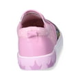 thumbnail image 3 of Disney Princess Girls Low Top Slip-On Twin Gore Sneakers, 3 of 6