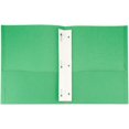 thumbnail image 2 of Carpetas de archivos Amazon Basics con doble bolsillo y cierres, paquete de 25, 2 of 5