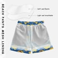thumbnail image 5 of Rubber Duck Seamless Pattern Swim Trunks Quick Dry Beach Pool Board Shorts Lightweight Stylish Print Sizes 2T to XL, 5 of 8