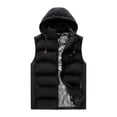 thumbnail image 4 of TAIAOJING Men's Wool Blend Coat Charging Dual Control Three 9- Smart USB Temperature Heating Control Geart Wo Vest Vest And & Outwear Jacket, 4 of 9
