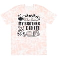 thumbnail image 3 of Inktastic Dear Santa, My Brother Did It Funny Christmas T-Shirt, 3 of 5