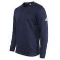 thumbnail image 6 of Adidas Men's Essential Fleece Pullover Crew Neck Sweatshirt � Navy/White (XL), 6 of 11