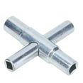 thumbnail image 3 of 4 Way Sillcock Key Fits Sillcock, Stopcock and Valves, 4 Wrench Sizes Sillcock Water key, Spigot Handle replacemen, 1/4", 9/32", 5/16", 11/32", 3 of 10