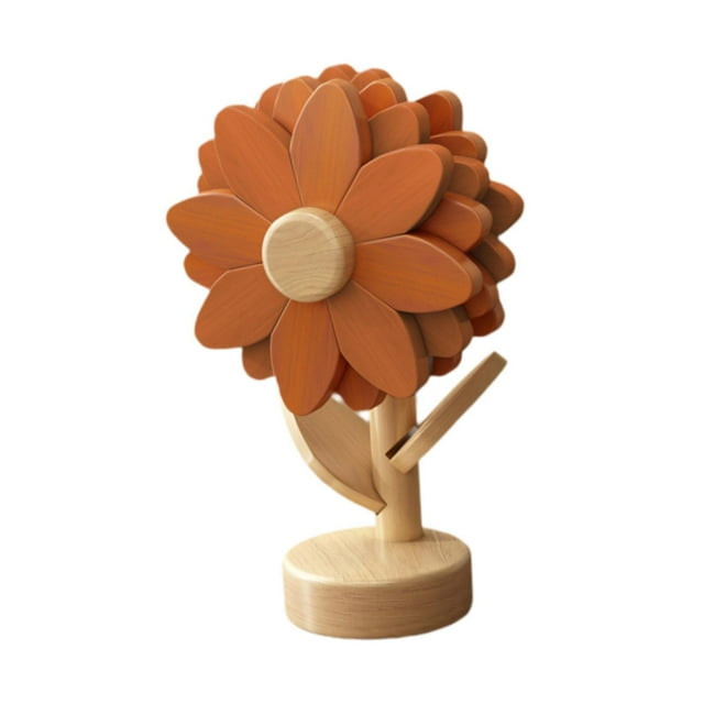 4 posavasos de madera para mesa, creativos, antideslizantes y resistentes al calor. C