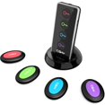 thumbnail image 1 of Rastreadores de objetos Key Finder Esky de 85 dB, 40 m de alcance, 4 receptores, 1 of 7