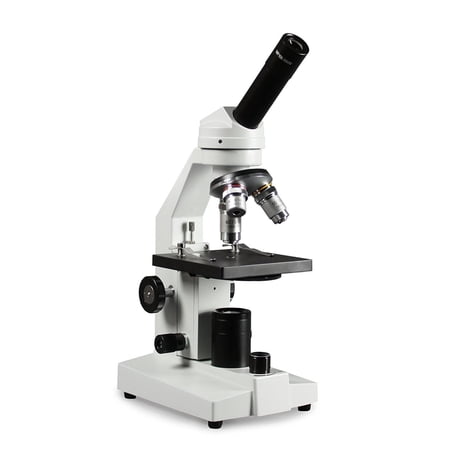 Vision Scientific Monocular Brightfield Microscope  10x Widefield Eyepiece with Pointer  40x – 400x Magnification  Anti-Fungus Optic Coating  LED Illumination   0.65 N.A Condenser  110V or Cordless price history on PriceWatchPro